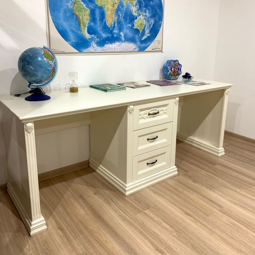 Письменный стол "Верона" 2 раб.места с ящиками